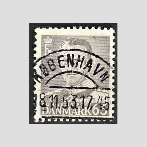 FRIMRKER DANMARK | 1952-53 - AFA 340 - Fr. IX 65 re gr - Lux Stemplet