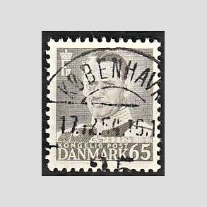 FRIMRKER DANMARK | 1952-53 - AFA 340 - Fr. IX 65 re gr - Lux Stemplet