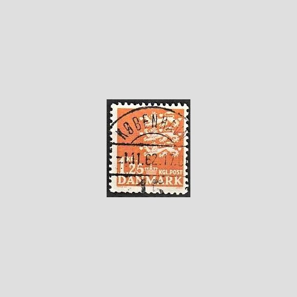 FRIMRKER DANMARK | 1962 - AFA 404 - Rigsvben 1,25 Kr. orange - Lux Stemplet Kbenhavn