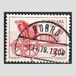FRIM�RKER DANMARK | 1979 - AFA 682 - Europam�rker - 1,30 Kr. r�d - Lux Stemplet