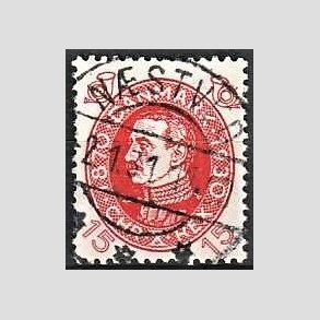 FRIMRKER DANMARK | 1930 - AFA 190 - Chr. X 60 r 15 re rd - Lux Stemplet 