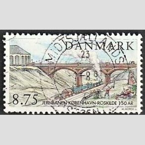FRIM�RKER DANMARK | 1997 - AFA 1149 - K�benhavn-Roskilde - 8,75 Kr. flerfarvet - Lux Stemplet