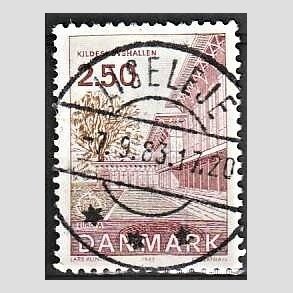 FRIMRKER DANMARK | 1983 - AFA 778 - EU Bygningskunst - 2,50 Kr. rd/rdbrun - Pragt Stemplet