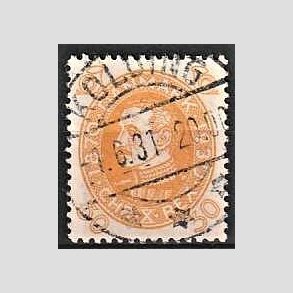 FRIMRKER DANMARK | 1930 - AFA 193 - Chr. X 60 r 30 re gul - Lux Stemplet