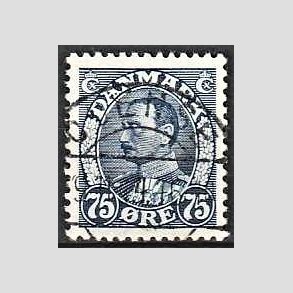 FRIMRKER DANMARK | 1941 - AFA 269 - Chr. X 75 re mrkbl - Pragt Stemplet Odense