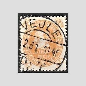 FRIMRKER DANMARK | 1930 - AFA 193 - Chr. X 60 r 30 re gul - Lux Stemplet