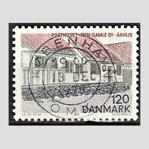 FRIM�RKER DANMARK | 1978 - AFA 661 - Midtjylland - 120 �re flerfarvet - Pragt Stemplet