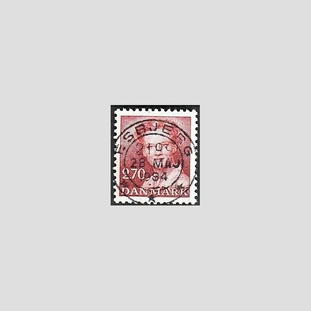 FRIMRKER DANMARK | 1984 - AFA 790 - Dronning Margrethe - 2,70 Kr. rd - Pragt Stemplet