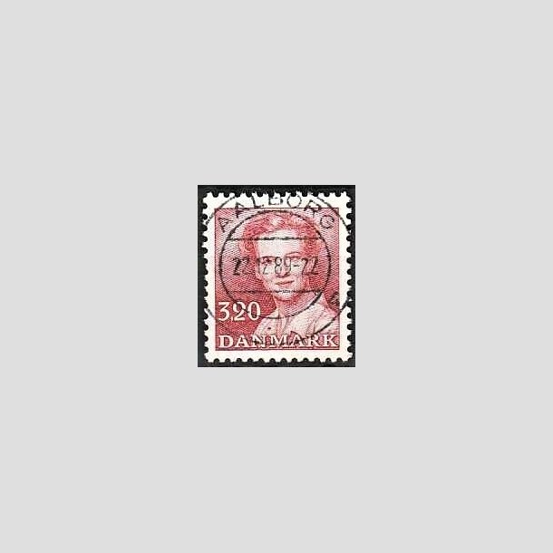 FRIMRKER DANMARK | 1989 - AFA 924 - Dronning Margrethe - 3,20 Kr. rd - Pragt Stemplet