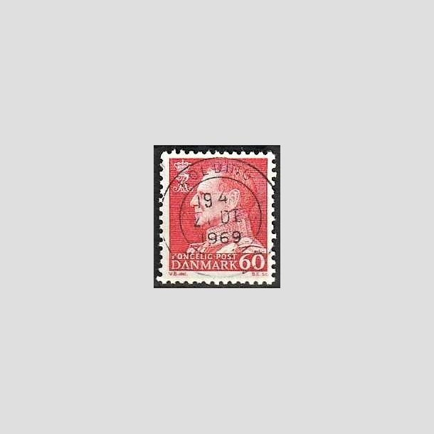 FRIMRKER DANMARK | 1967 - AFA 461 - Fr. IX 60 re rd - Lux Stemplet Kolding