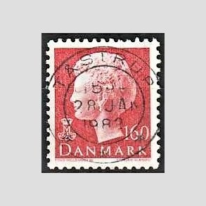 FRIMRKER DANMARK | 1981 - AFA 715 - Dronning Margrethe - 160 re rd - Pragt Stemplet