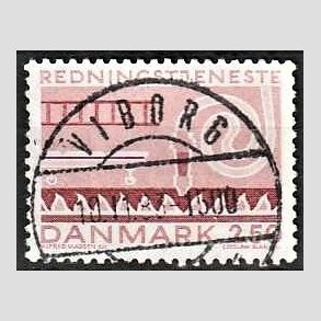 FRIM�RKER DANMARK | 1983 - AFA 783 - Redningstjenester - 2,50 Kr. r�d - Pragt Stemplet Viborg