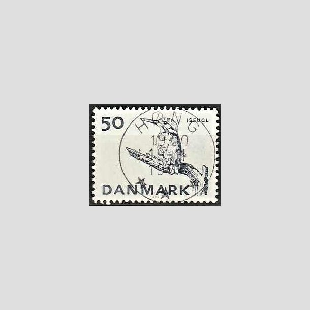 FRIMRKER DANMARK | 1975 - AFA 601 - Truede dyr - 50 re grbl - Pragt Stemplet Hng