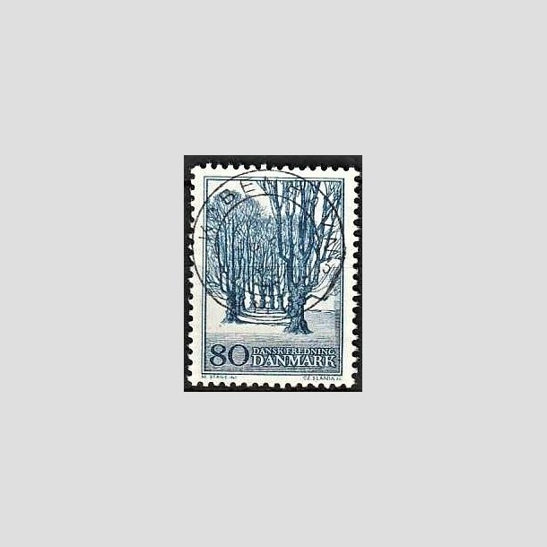 FRIMRKER DANMARK | 1966 - AFA 446 - Holte All - 80 re bl - Lux Stemplet