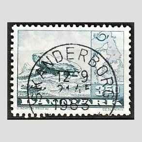 FRIM�RKER DANMARK | 1983 - AFA 770 - F�llesnordisk udgave - 3,50 Kr. bl� - Pragt Stemplet Skanderborg