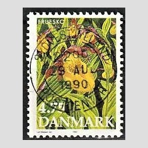 FRIMRKER DANMARK | 1990 - AFA 973 - Dansk flora - 4,75 Kr. flerfarvet - Lux Stemplet