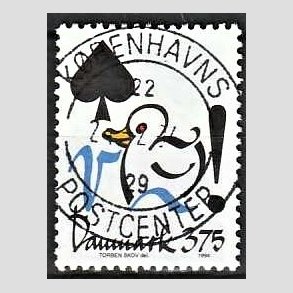 FRIM�RKER DANMARK | 1994 - AFA 1060 - Aktuelle emner - 3,75 Kr. flerfarvet - Pragt Stemplet