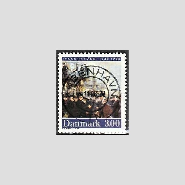 FRIMRKER DANMARK | 1988 - AFA 913 - Industrirdet 150 r - 3,00 Kr. flerfarvet - Pragt Stemplet