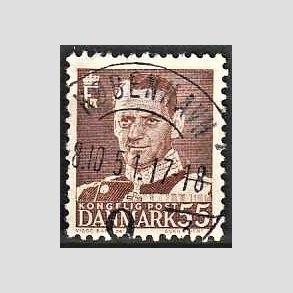 FRIMRKER DANMARK | 1951 - AFA 327 - Fr. IX 55 re brun - Lux Stemplet