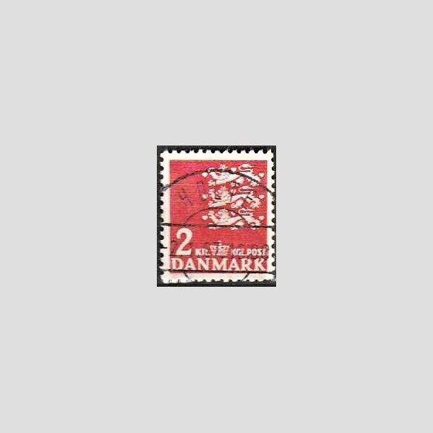 FRIMRKER DANMARK | 1946-47 - AFA 294 - Rigsvben 2 Kr. rd - Lux Stemplet Holte