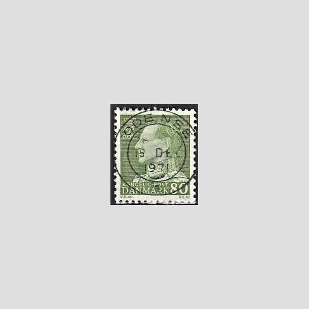 FRIMRKER DANMARK | 1967 - AFA 462F - Fr. IX 80 re grn - Lux Stemplet