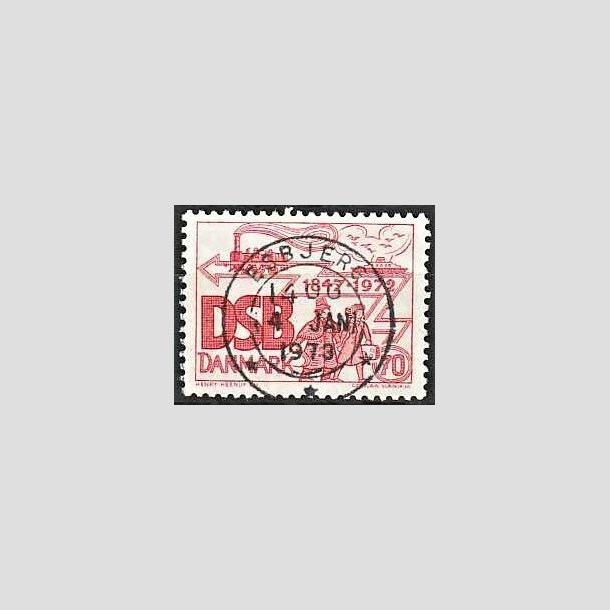 FRIMRKER DANMARK | 1972 - AFA 525 - D.S.B 125 r - 70 re rd - Pragt Stemplet