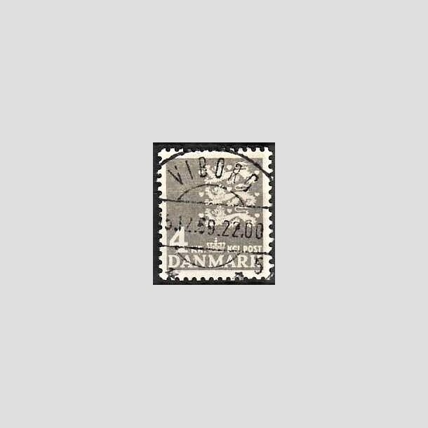 FRIMRKER DANMARK | 1969 - AFA 487 - Rigsvben 4 Kr. gr - Pragt Stemplet Viborg