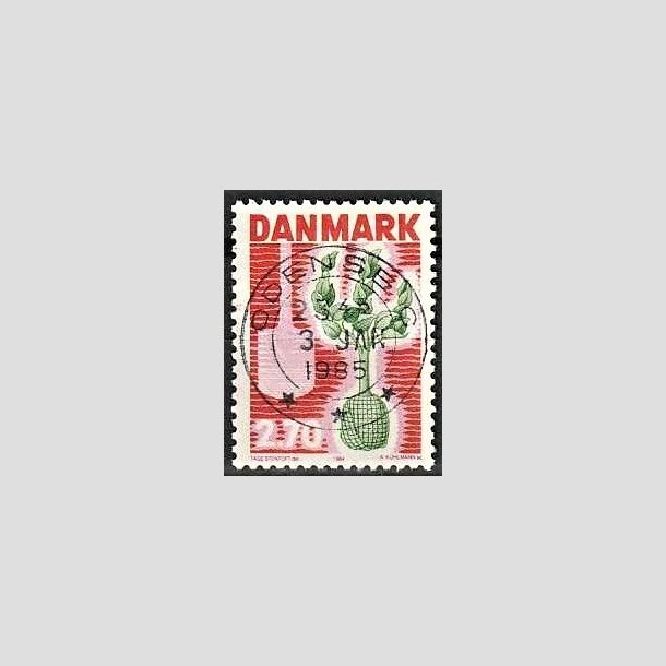 FRIMRKER DANMARK | 1984 - AFA 796 - Plant et tr - 2,70 Kr. rd/grn - Pragt Stemplet Odense C