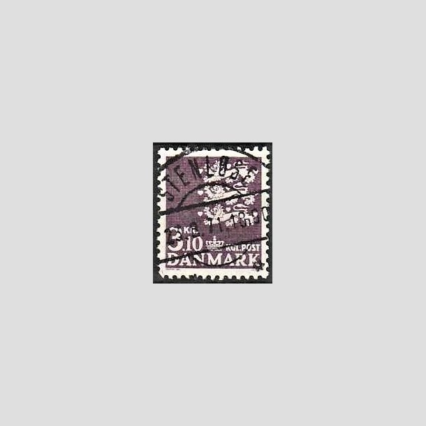 FRIMRKER DANMARK | 1970 - AFA 501 - Rigsvben 3,10 Kr. violet - Pragt Stemplet