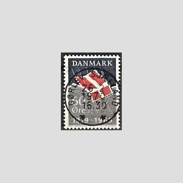 FRIMRKER DANMARK | 1969 - AFA 484 - Dannebrog 750 r - 60 re mrkbl/gr/rd - Pragt Stemplet Grlev Sjlland