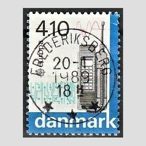 FRIM�RKER DANMARK | 1988 - AFA 912 - Europam�rker - 4,10 Kr. flerfarvet - Pragt Stemplet