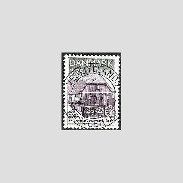 FRIMRKER DANMARK | 1997 - AFA 1140 - Frilandsmuseet 100 r - 3,75 Kr. vandmlle - Pragt Stemplet