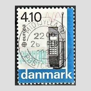 FRIM�RKER DANMARK | 1988 - AFA 912 - Europam�rker - 4,10 Kr. flerfarvet - Pragt Stemplet