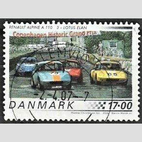 FRIM�RKER DANMARK | 2006 - AFA 1473 - Klassiske racerbiler - 17,00 Kr. Lotus Elan - Pragt Stemplet