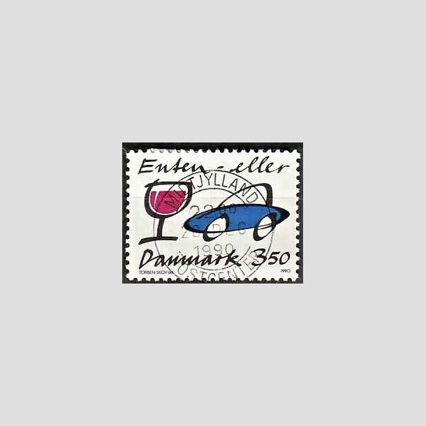 FRIMRKER DANMARK | 1990 - AFA 981 - Spritbilisme - 3,50 Kr. flerfarvet - Pragt Stemplet