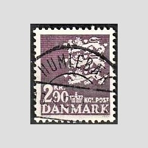 FRIMRKER DANMARK | 1968 - AFA 470 - Rigsvben 2,90 Kr. violet - Lux Stemplet