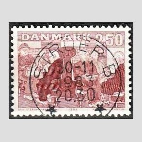 FRIM�RKER DANMARK | 1983 - AFA 786 - �ldre i samfundet - 2,50 Kr. r�d - Pragt Stemplet Struer B