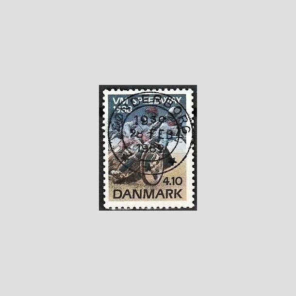 FRIMRKER DANMARK | 1988 - AFA 914 - WM i Speedway - 4,10 Kr. flerfarvet - Pragt Stemplet Snderborg