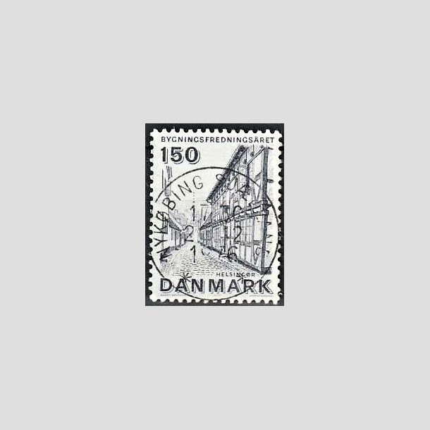 FRIMRKER DANMARK | 1975 - AFA 593 - Bygningsfredning - 150 re blgr - Pragt Stemplet