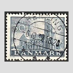 FRIM�RKER DANMARK | 1936 - AFA 233 - Reformationen 30 �re bl� - Lux Stemplet Herning
