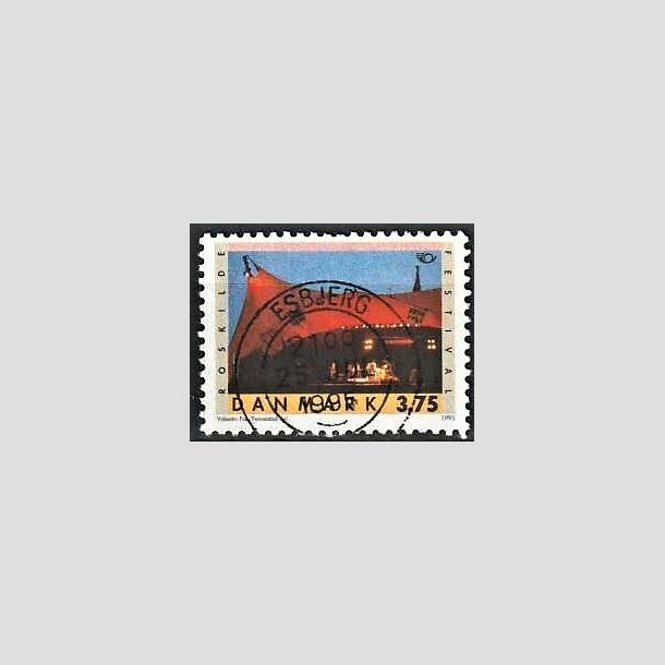 FRIMRKER DANMARK | 1995 - AFA 1097 - Turistml - 3,75 Kr. flerfarvet - Pragt Stemplet Esbjerg