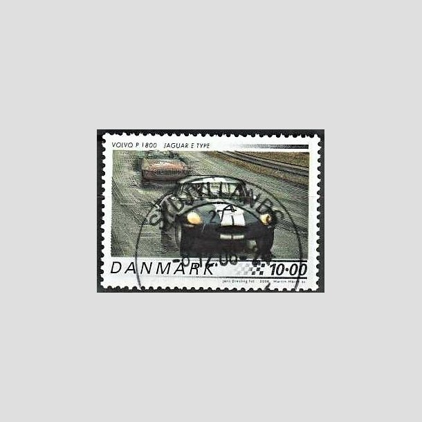 FRIMRKER DANMARK | 2006 - AFA 1472 - Klassiske racerbiler - 10,00 Kr. Jaguar E - Pragt Stemplet