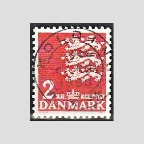 FRIMRKER DANMARK | 1946-47 - AFA 294 - Rigsvben 2 Kr. rd - Lux Stemplet