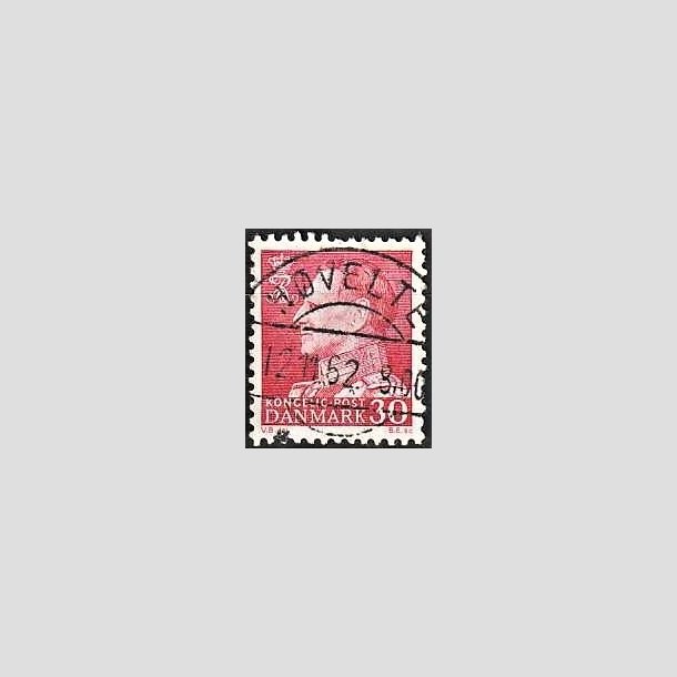 FRIMRKER DANMARK | 1961-62 - AFA 394 - Fr. IX 30 re rd - Lux Stemplet