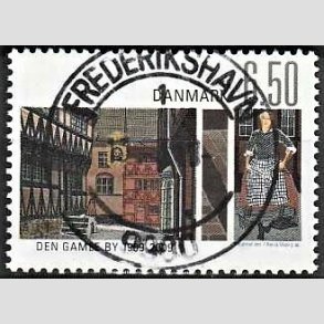 FRIM�RKER DANMARK | 2009 - AFA 1564 - Den Gamle By - 6,50 Kr. flerfarvet - Pragt Stemplet