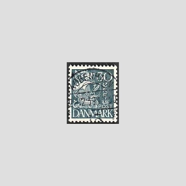 FRIMRKER DANMARK | 1934 - AFA 215 - Karavel 30 re bl Type I - Lux Stemplet