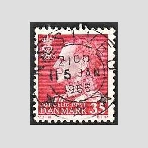 FRIMRKER DANMARK | 1963 - AFA 415 - Fr. IX 35 re rd - Lux Stemplet