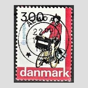 FRIM�RKER DANMARK | 1988 - AFA 911 - Europam�rker - 3,00 Kr. flerfarvet - Pragt Stemplet