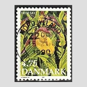 FRIMRKER DANMARK | 1990 - AFA 973 - Dansk flora - 4,75 Kr. flerfarvet - Lux Stemplet
