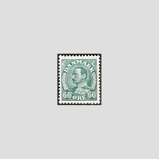 FRIMRKER DANMARK | 1934 - AFA 210 - Chr. X 60 re blgrn - Postfrisk